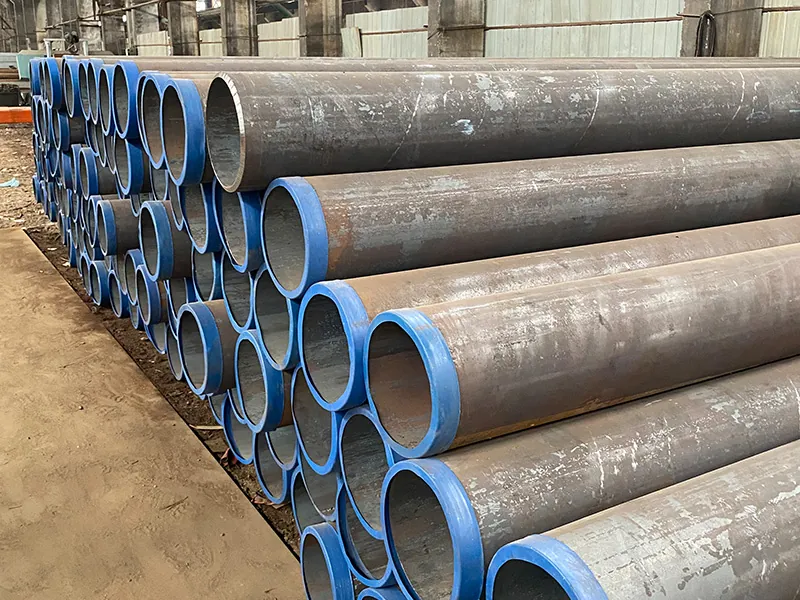 astm a106 painted carbon steel pipe for fluid transport
