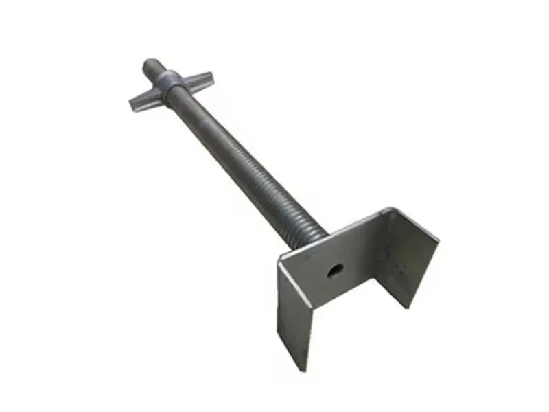 adjustable scaffolding base jack (solid & hollow screw jacks)