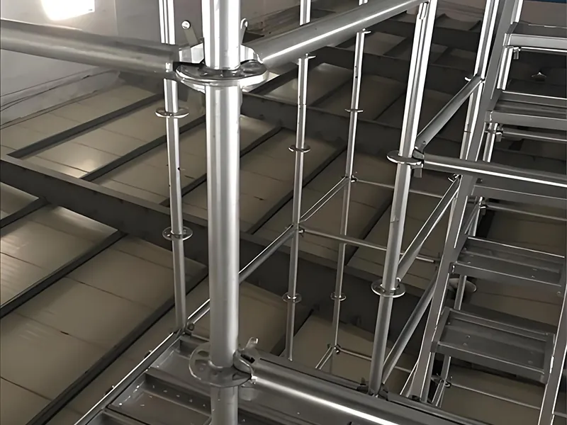 durable ringlock scaffold with galvanized surface (48.3mm tube diameter)