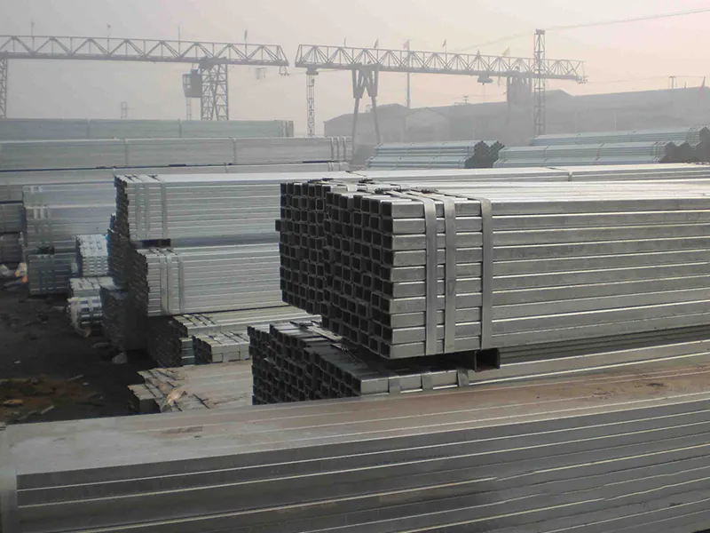 hollow section pipes of building material (square & rectangular)