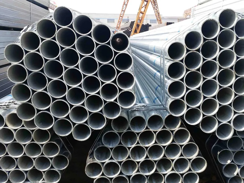 jis g3444 48.6mm galvanized steel pipe (stk400 & stk500)